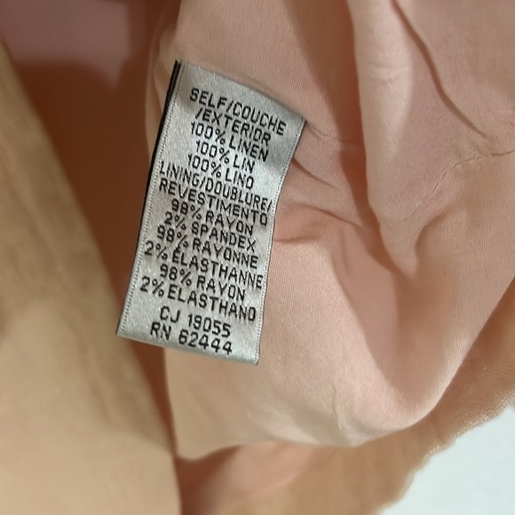 Nicole Miller, Collection blazer One 100% linen size, L oversize NWT - Picture 8 of 10